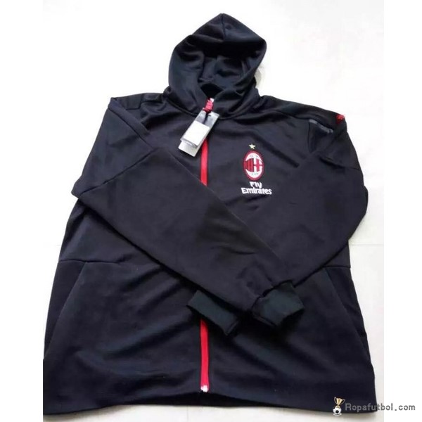 Sudaderas Con Capucha AC Milan 2016/17 Rojo Negro